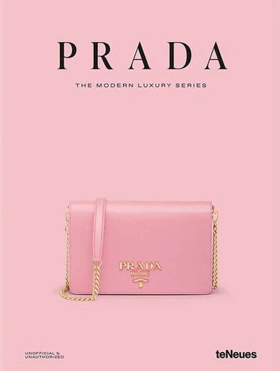 Bolso bandolera Prada rosa con cadena y cierre superior