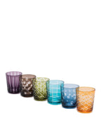 Vasos grabados multicolor - Cuttings