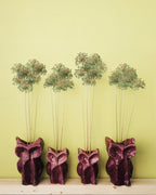 Jarrón Búho aubergine L - Marni