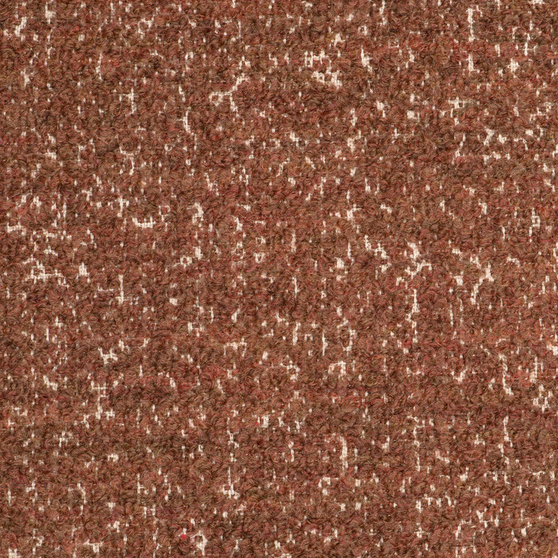 Tejido para Silla Fiona marrón con motas claras, textura tejida