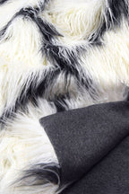 PLAID FAUX DIAMOND TIBET 140X200