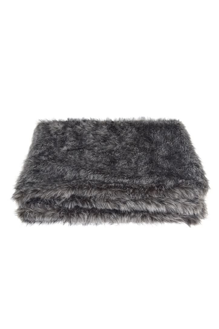 RUG & PLAID FAUX SILVER FOX 160X250