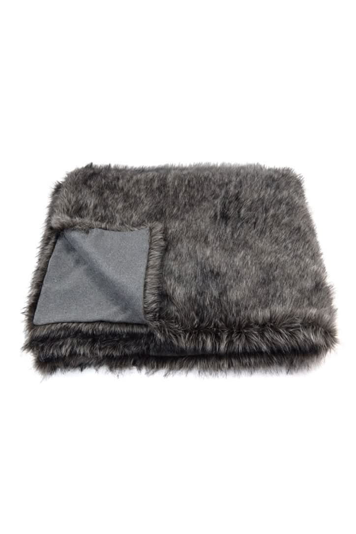 RUG & PLAID FAUX SILVER FOX 160X250