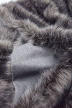 RUG & PLAID FAUX SILVER FOX 160X250