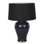 BASE LAMPARA DE CERAMICA NEGRO