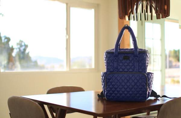 London Stroller Backpack Navy – Luzio Concept Store - Main Image