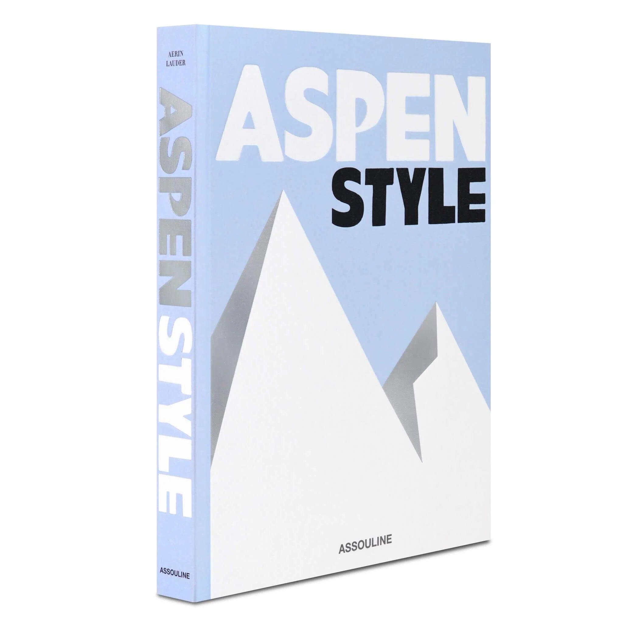 ASPEN STYLE, libro decorativo sobre viajes de la editorial Assouline