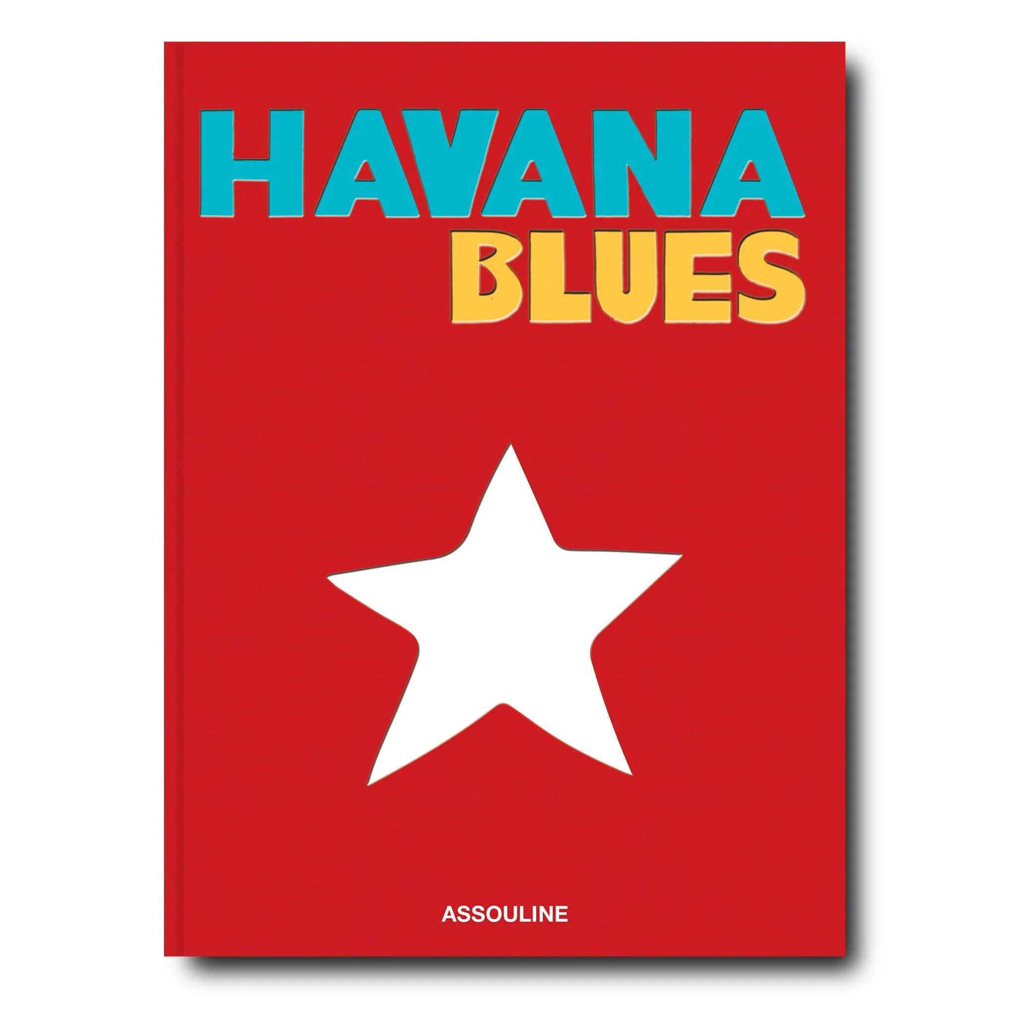 HAVANA BLUES, libro decorativo rojo de viajes
