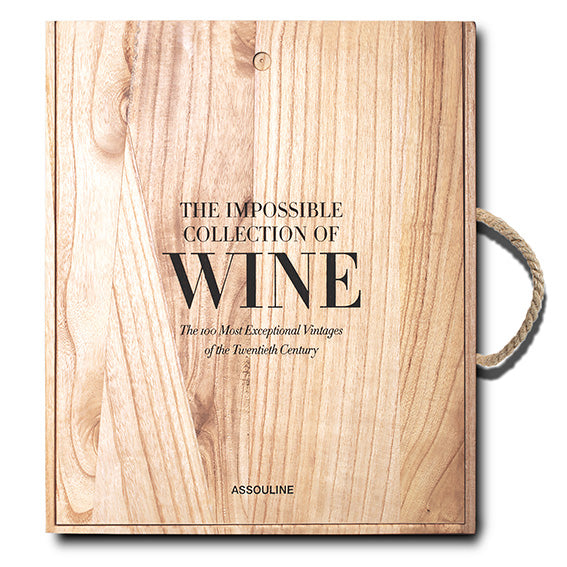 THE IMPOSSIBLE COLLECTION  OF WINE, libro decorativo sobre gastronomía de Assouline