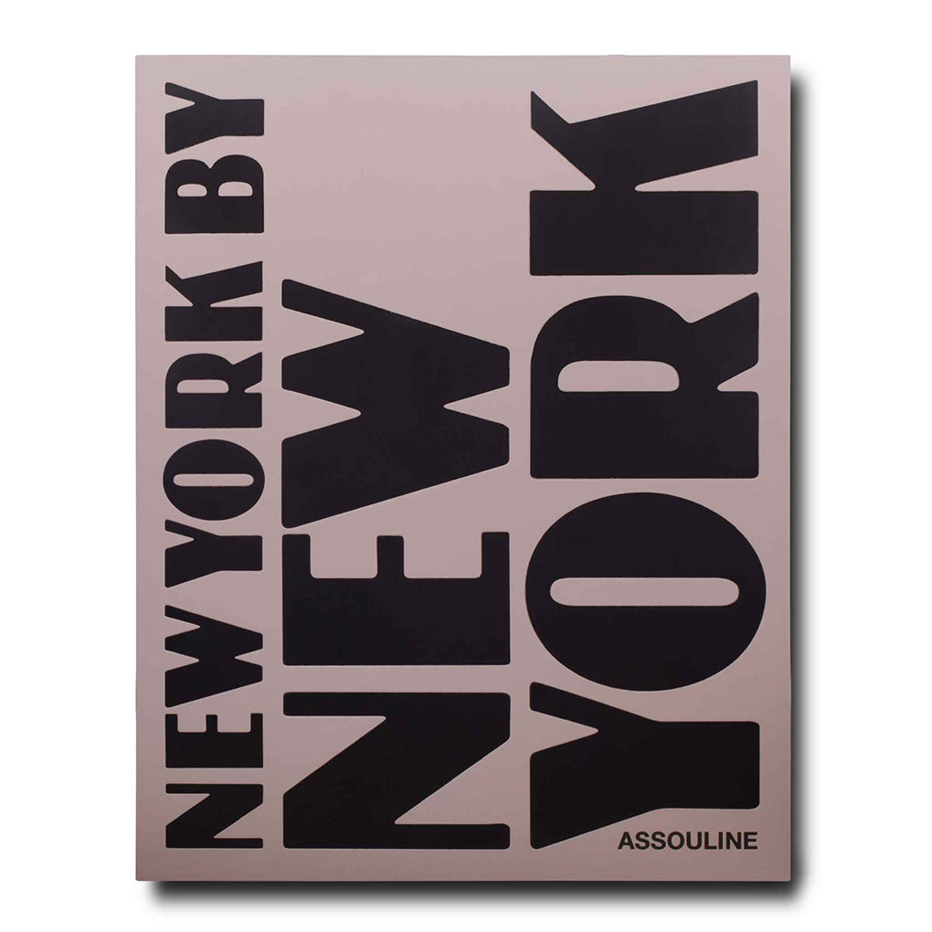 NEW YORK BY NEW YORK, libros decorativos sobre viajes de la editorial de lujo Assouline