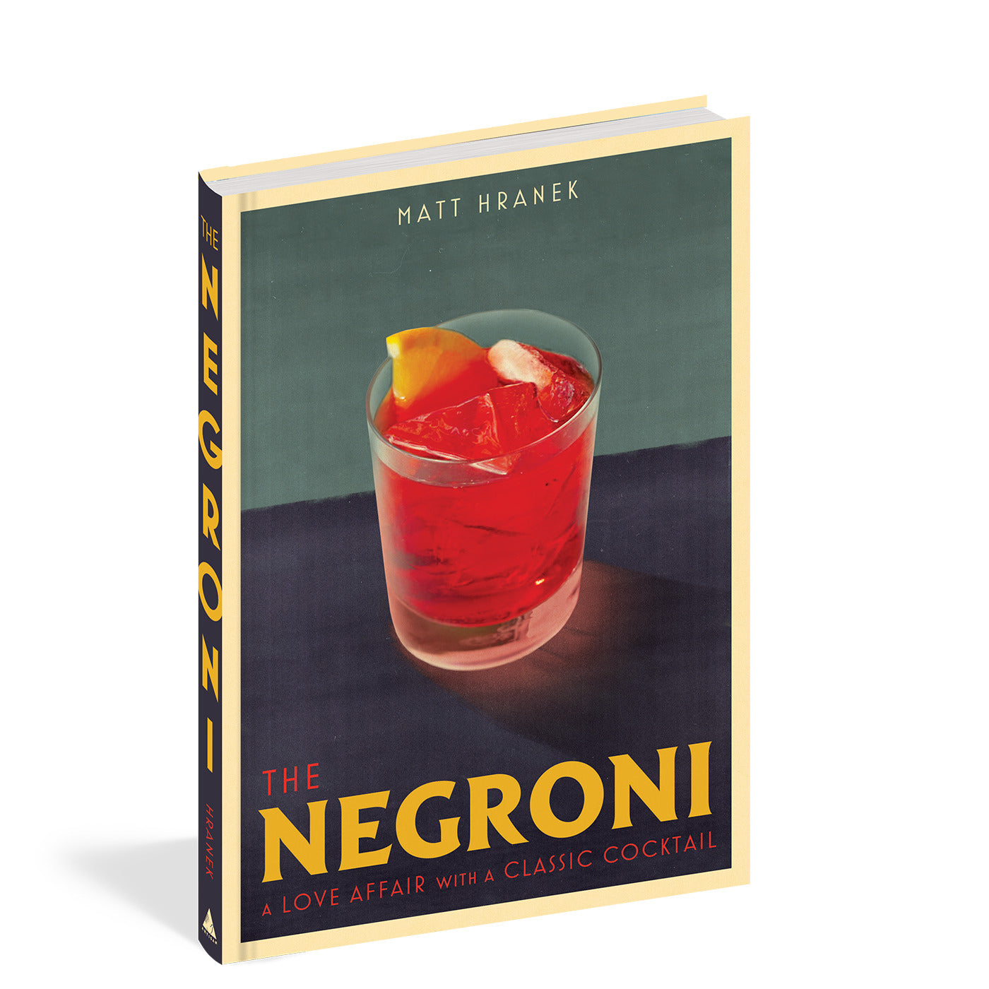 THE NEGRONI, libro decorativo sobre bebidas de Matt Hranek