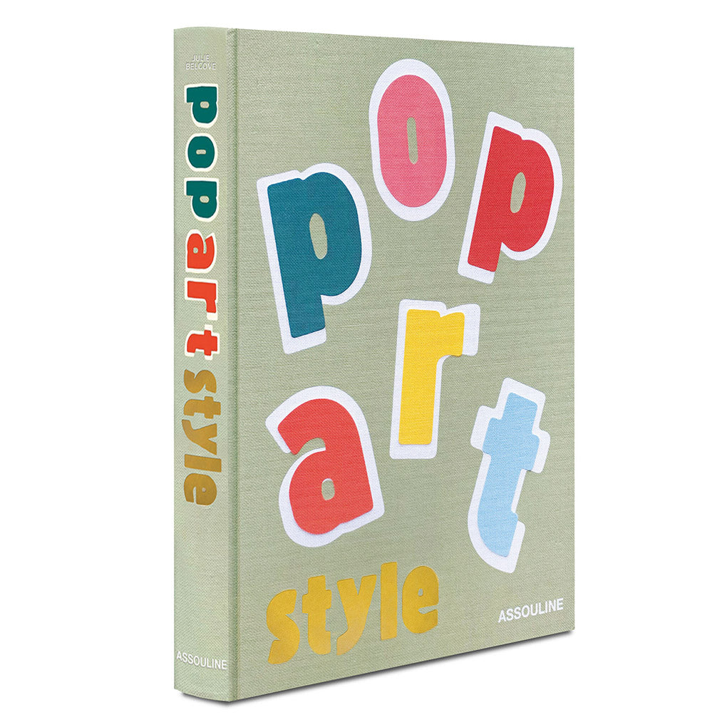 POP ART STYLE, libro decorativo de arte de la marca de lujo Assouline