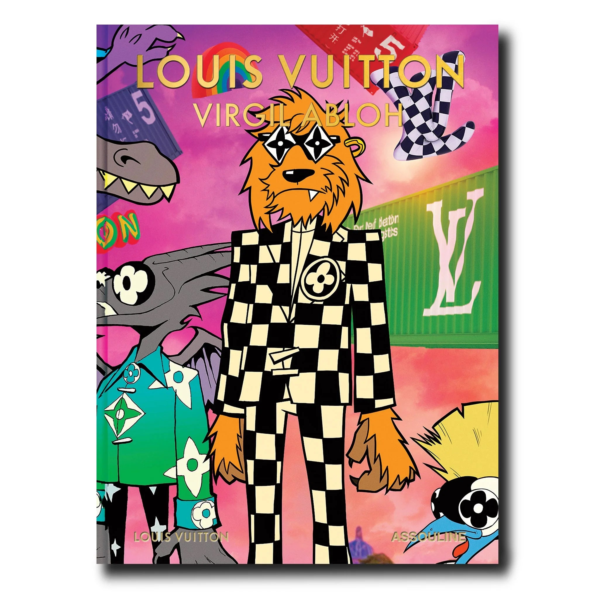 LOUIS VUITTON VIRGIL ABLOH (CARTOON COVER), libro de moda de Assouline