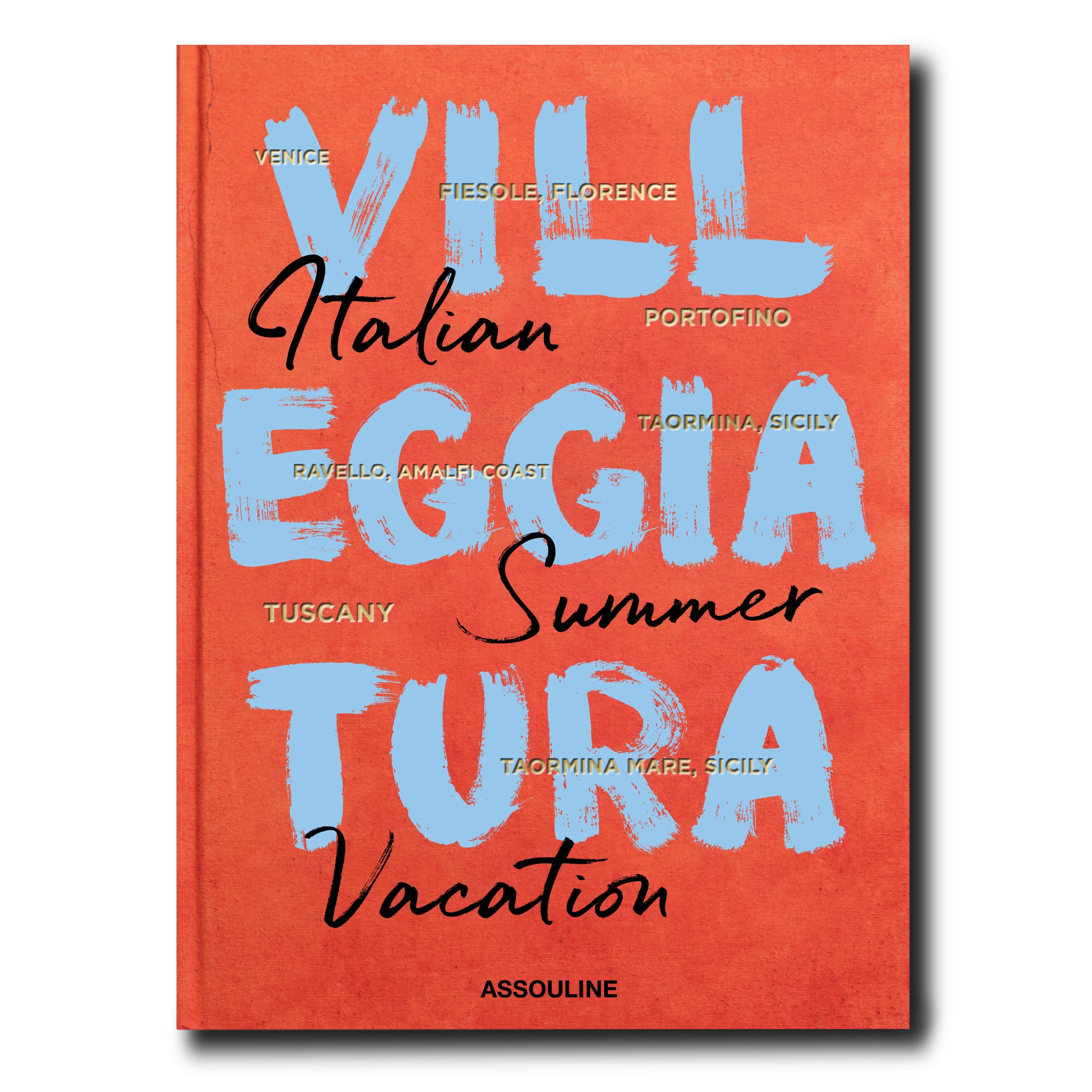 VILLEGGIATURA: ITALIAN SUMMER VACATION, libro decorativo de la colección de viajes de Assouline