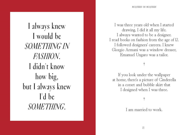 THE WORLD ACCORDING TO ALEXANDER MCQUEEN