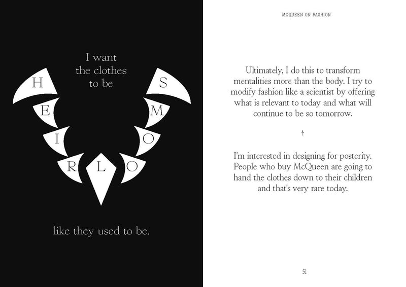 THE WORLD ACCORDING TO ALEXANDER MCQUEEN